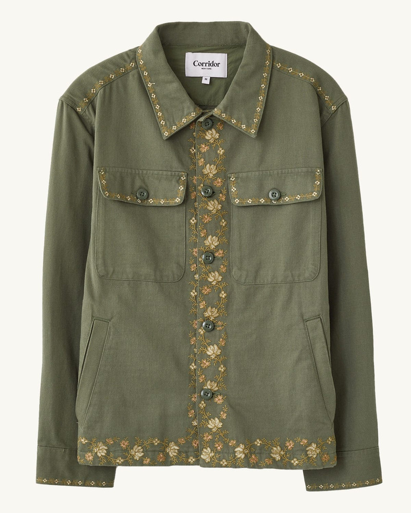 EMBROIDERED MILITARY JACKET 4