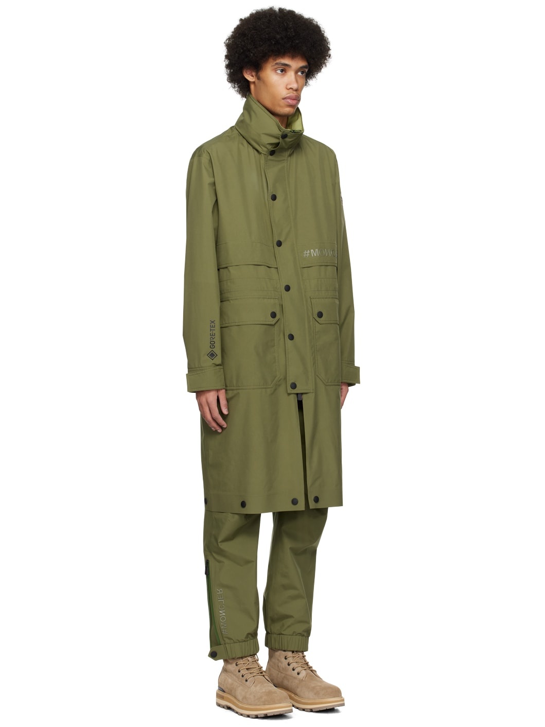 Khaki Steig Coat - 2