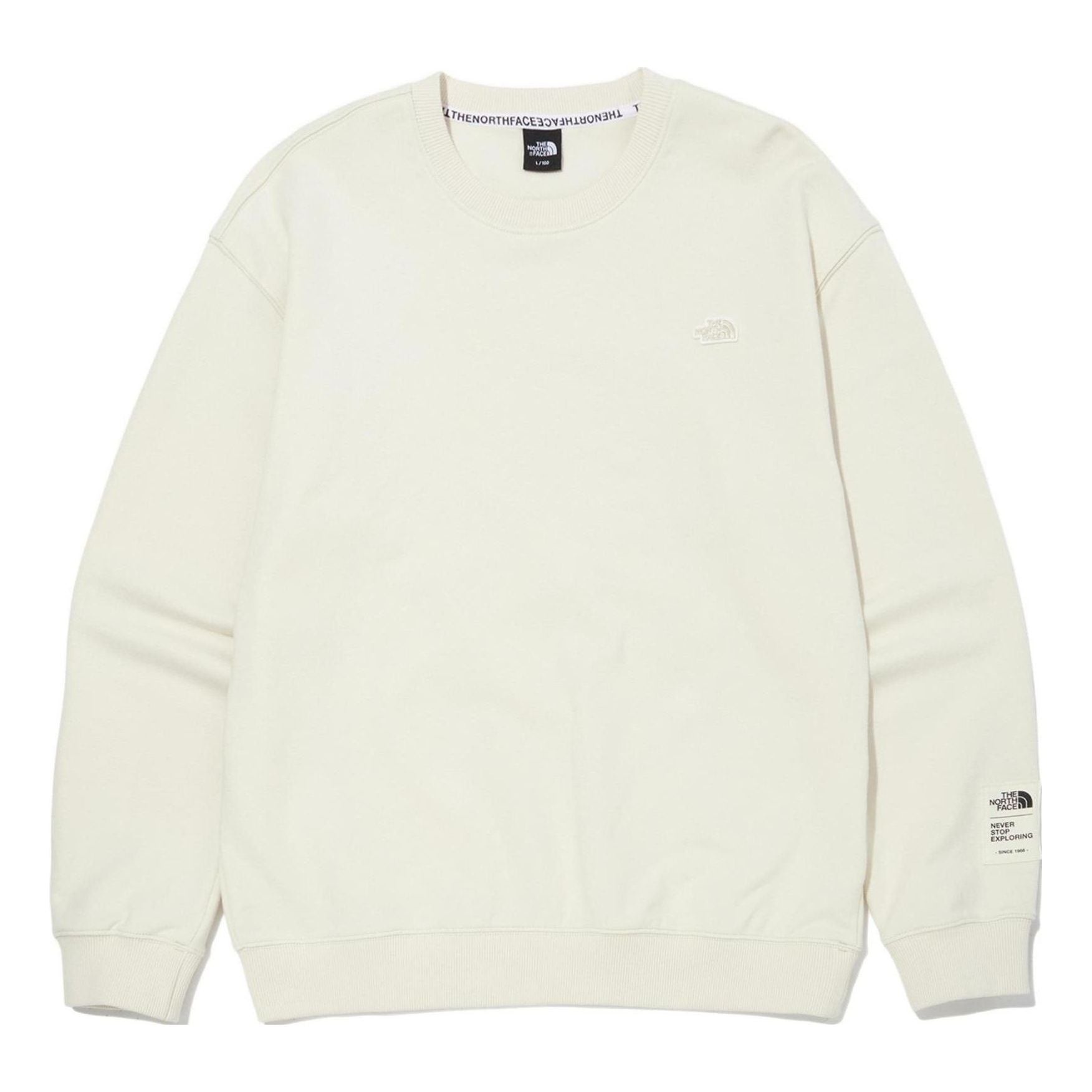 THE NORTH FACE SS22 ESSENTIAL Logo Sweater 'Beige' NM5MN00B - 2