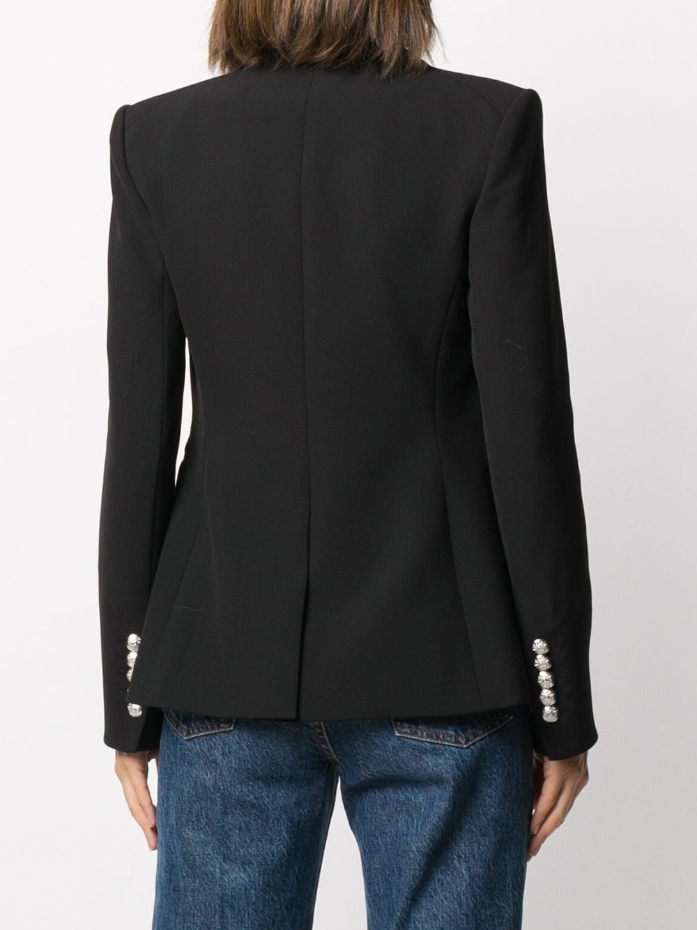 double breasted military jacket - 4