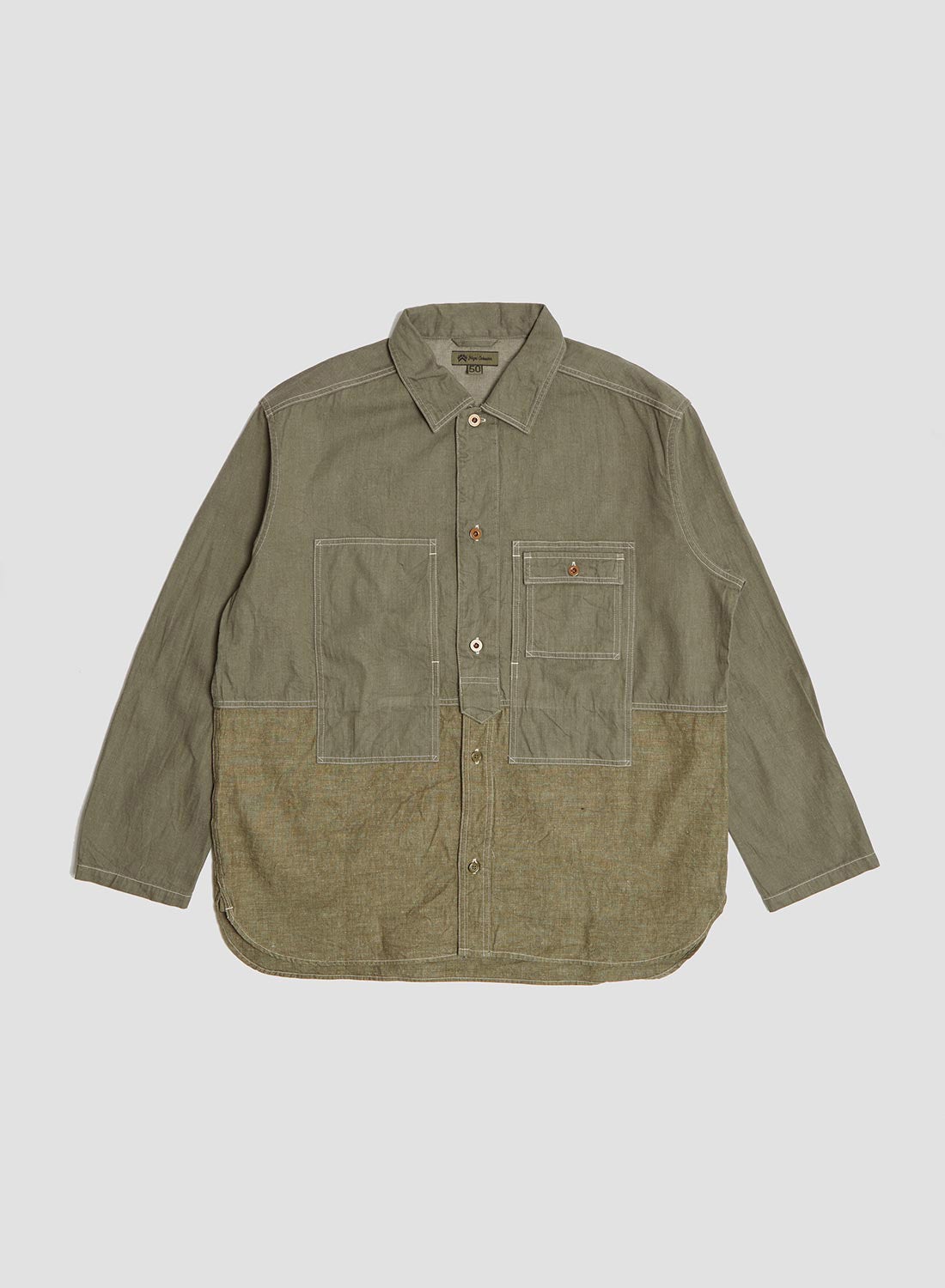 Utility Shirt Type 2 10oz Denim in Green - 1