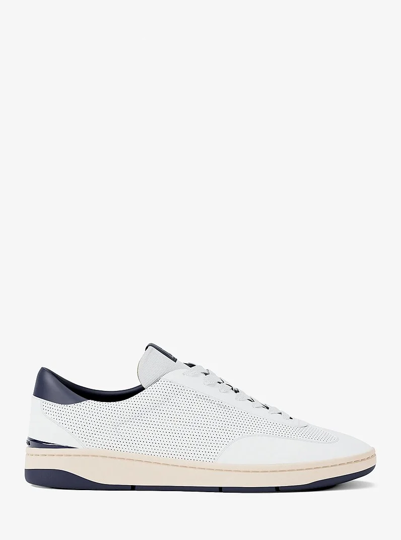 Wilton Perforated Leather Sneaker - 1