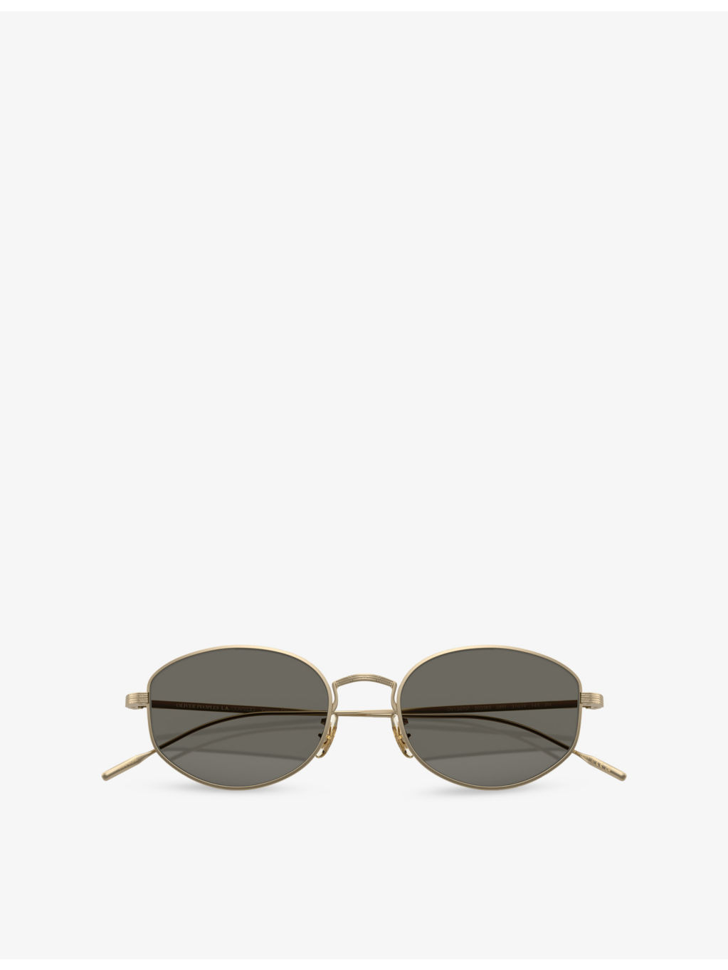 OV1347ST Sirry Oval-Frame Titanium Sunglasses - 5