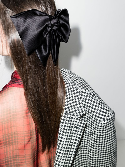 Jennifer Behr Naples satin bow hair clip outlook