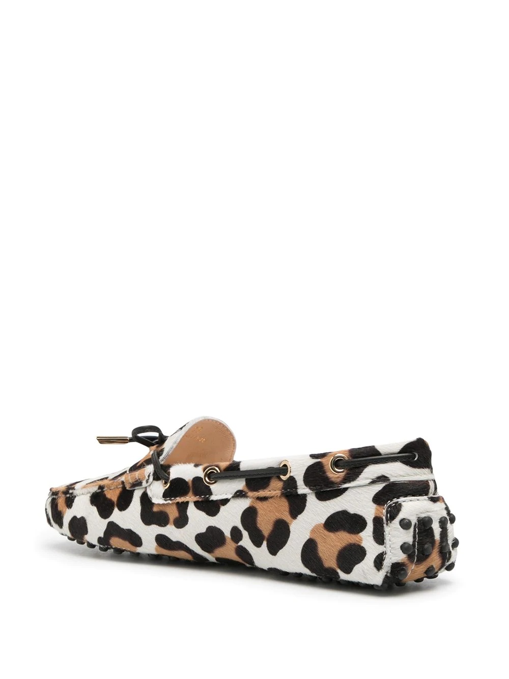 leopard-print loafers - 3