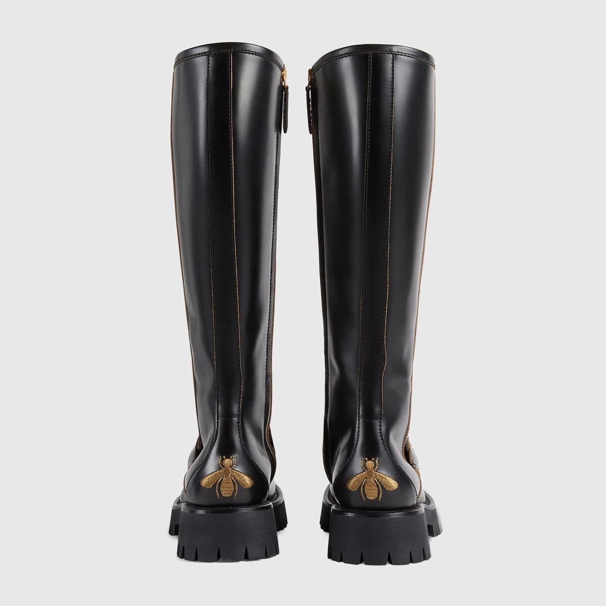 Women's knee-high boot with Horsebit - 3