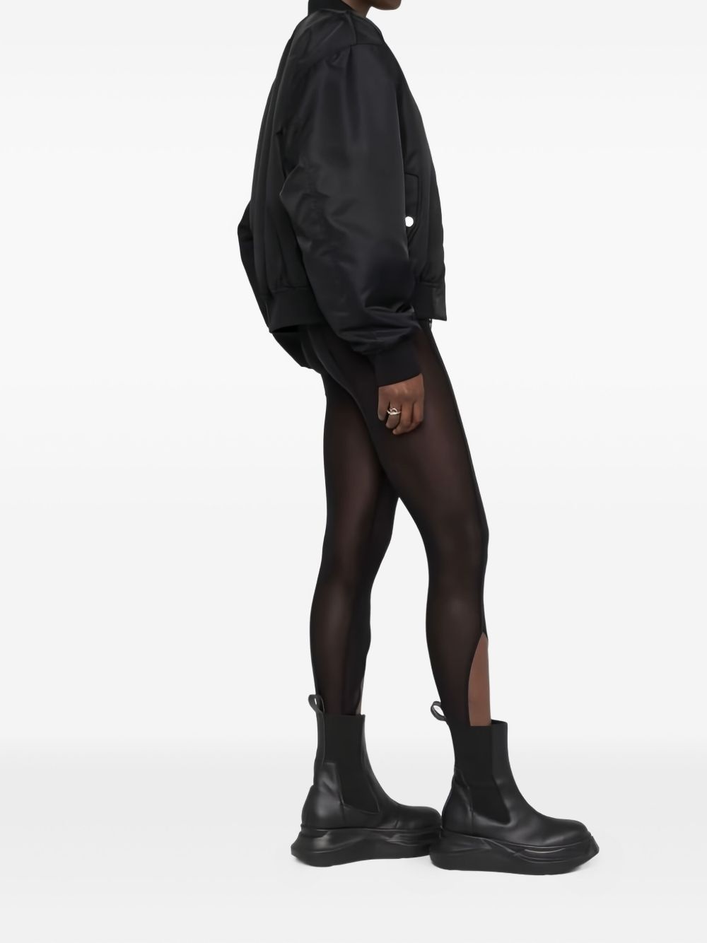 sheer leggings - 3