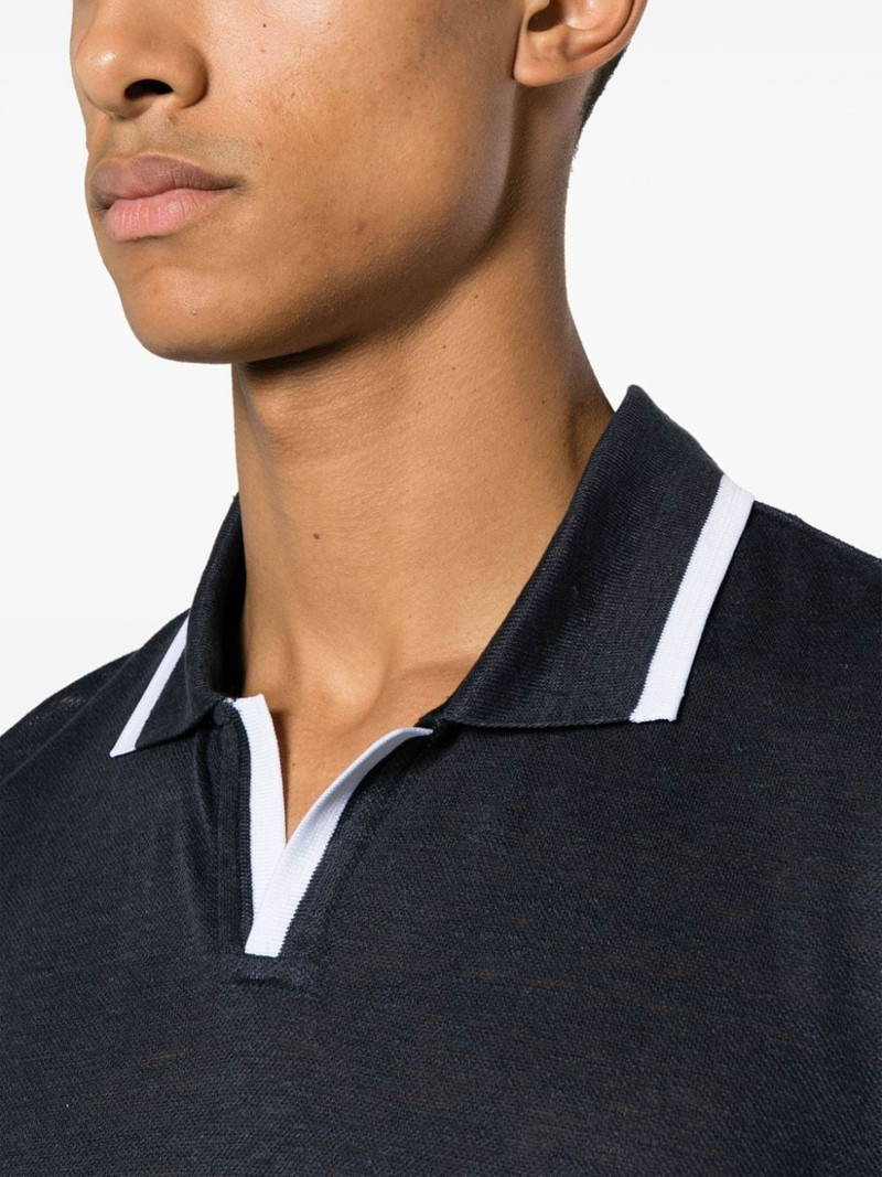 Felix linen piquÃ© polo shirt 5