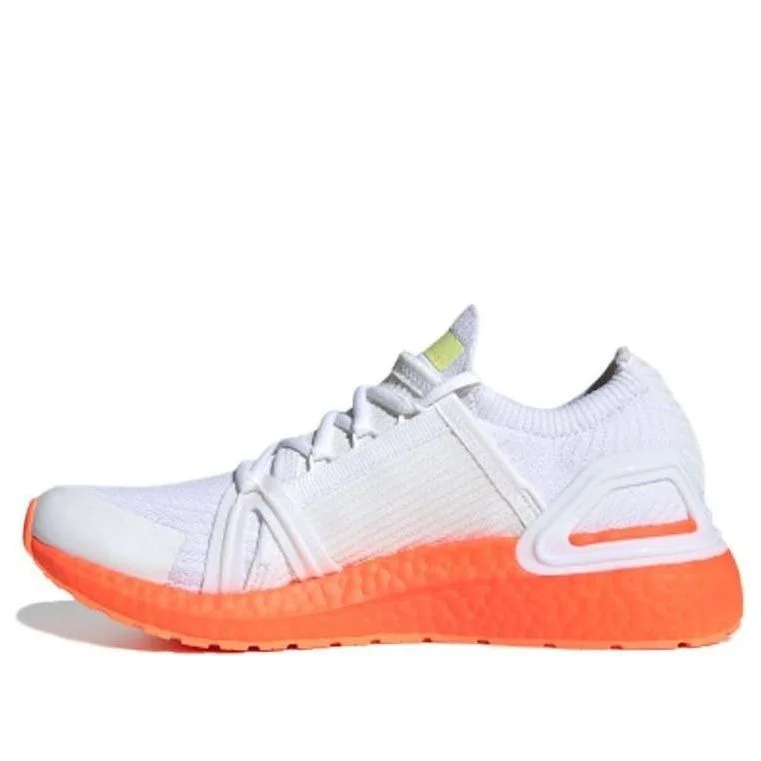 (WMNS) adidas Stella McCartney x UltraBoost 20 'White Solar Orange' FU8983 - 1