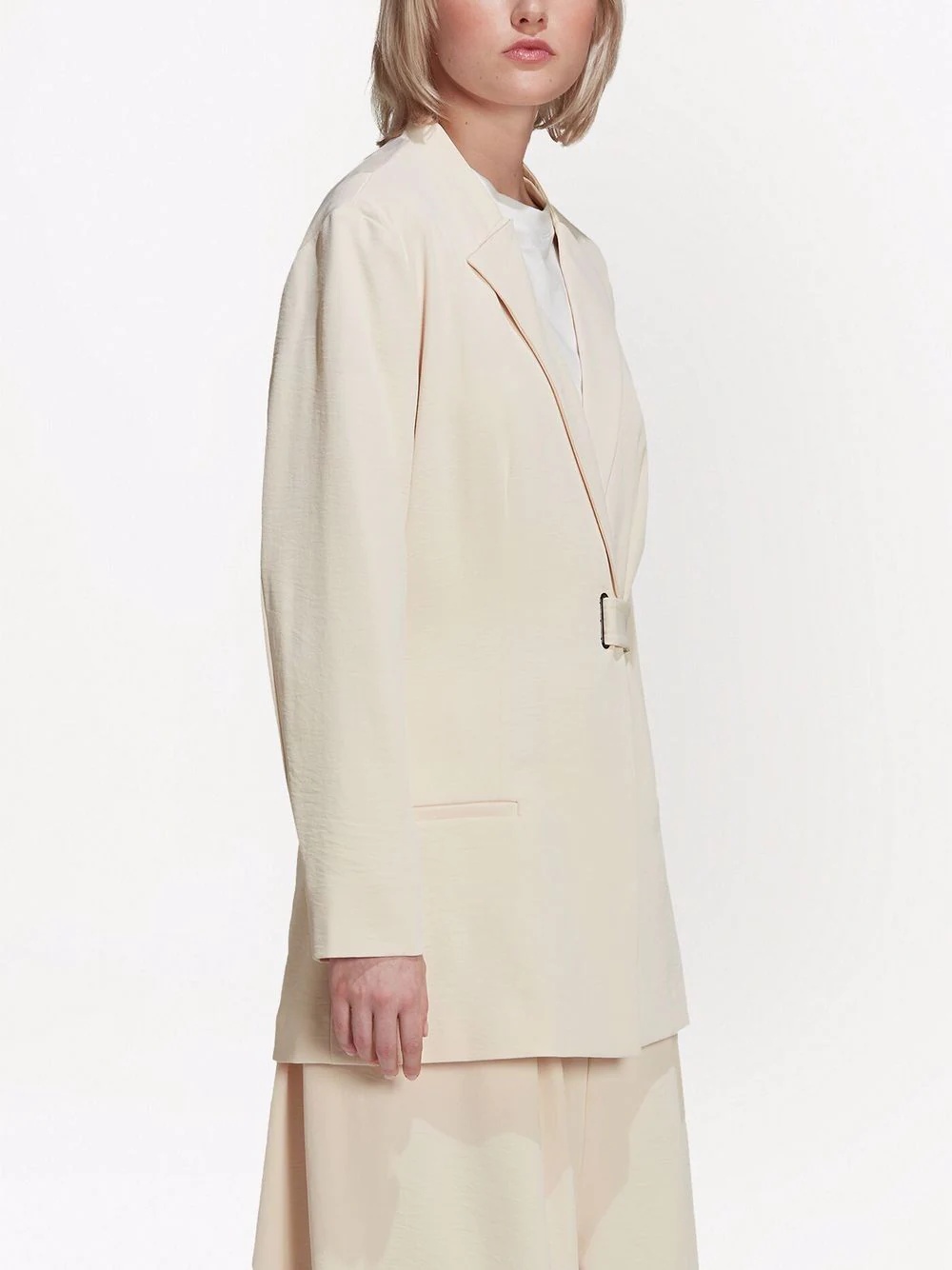 oversized-belted blazer - 5