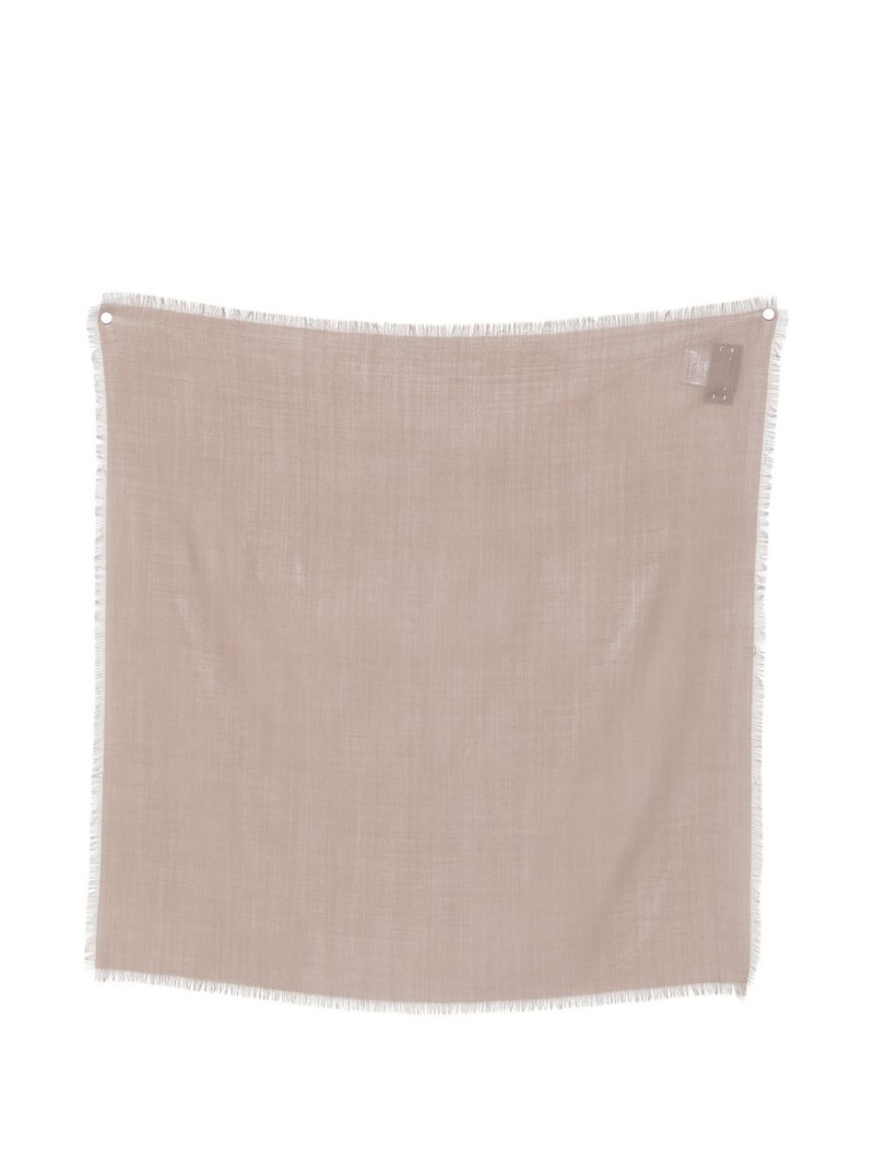frayed-edge wool scarf 1