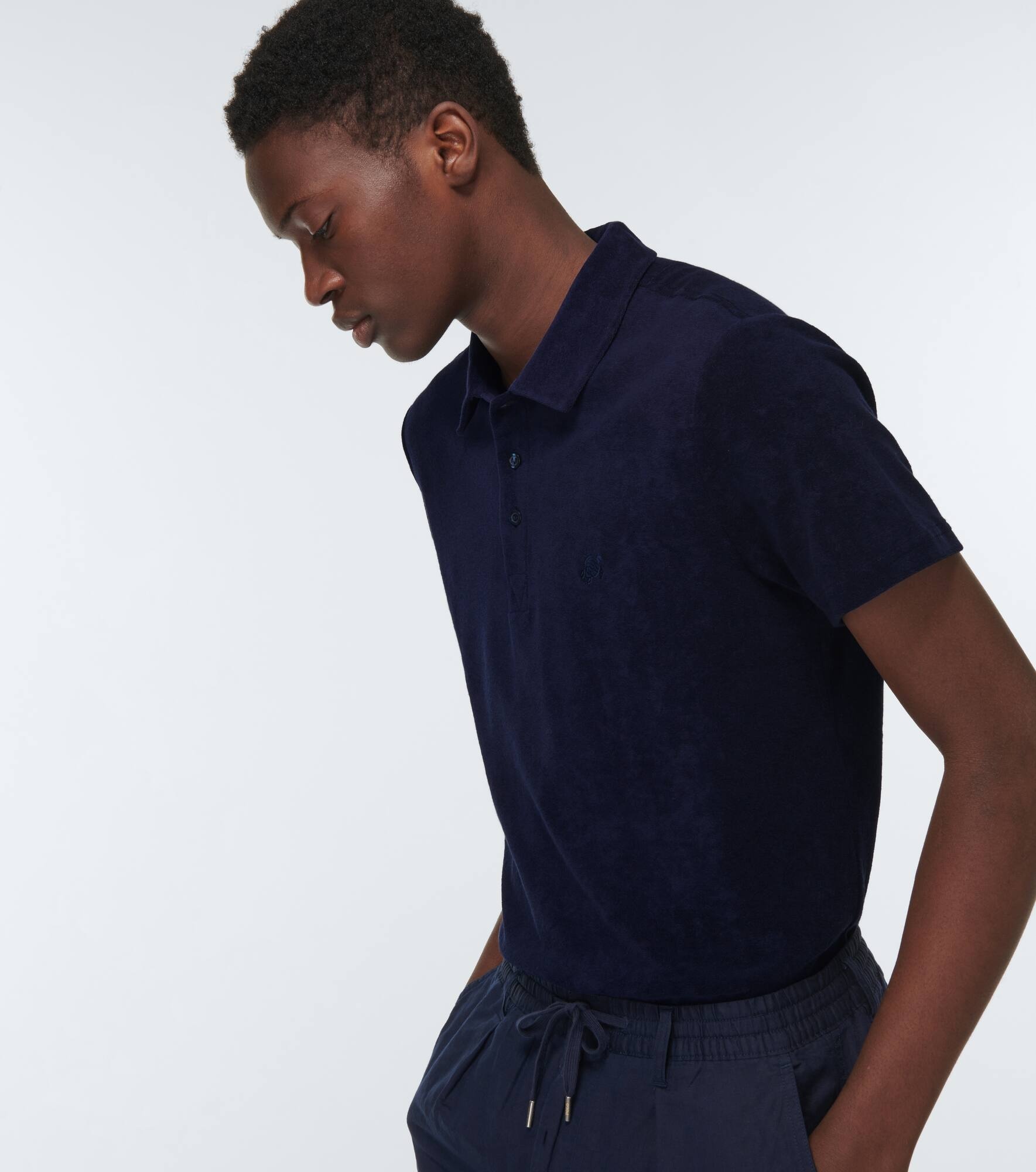 Phoenix terry toweling polo shirt - 5