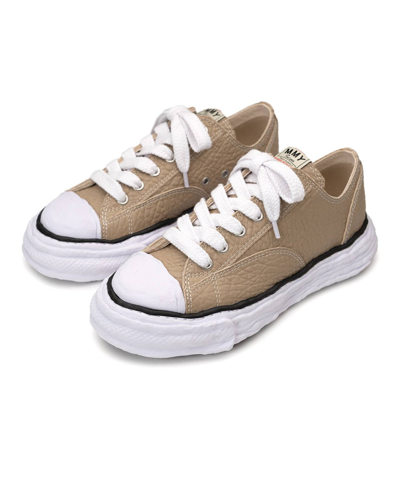 "PETERSON23" OG Sole Monster Leather Low-top Sneaker 23