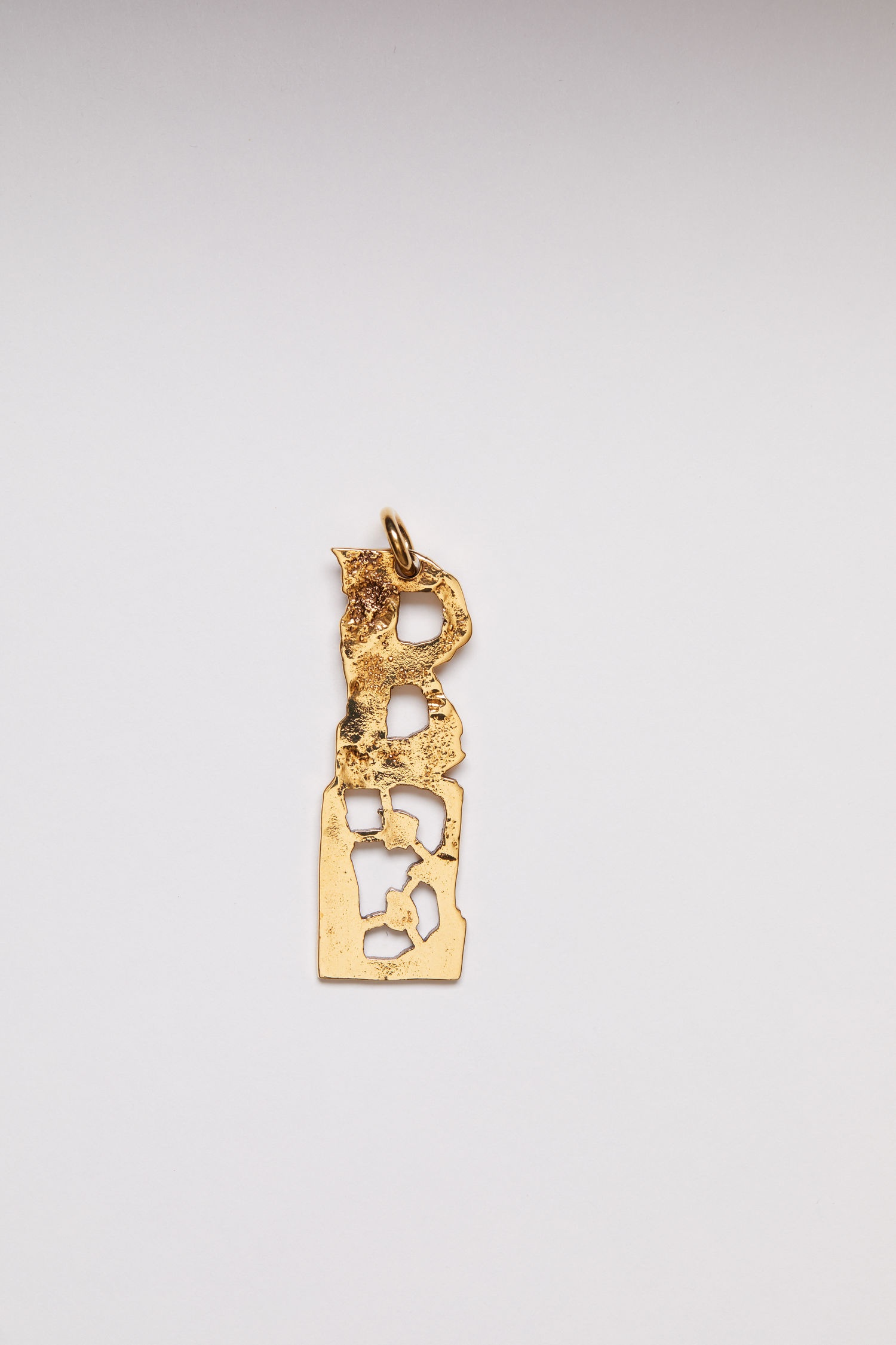 B pendant gold - 1