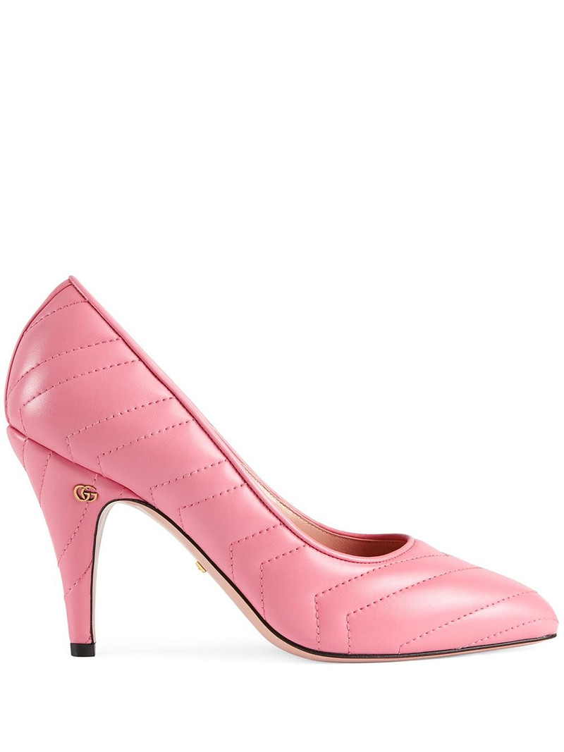 matelassé 95mm pumps - 1