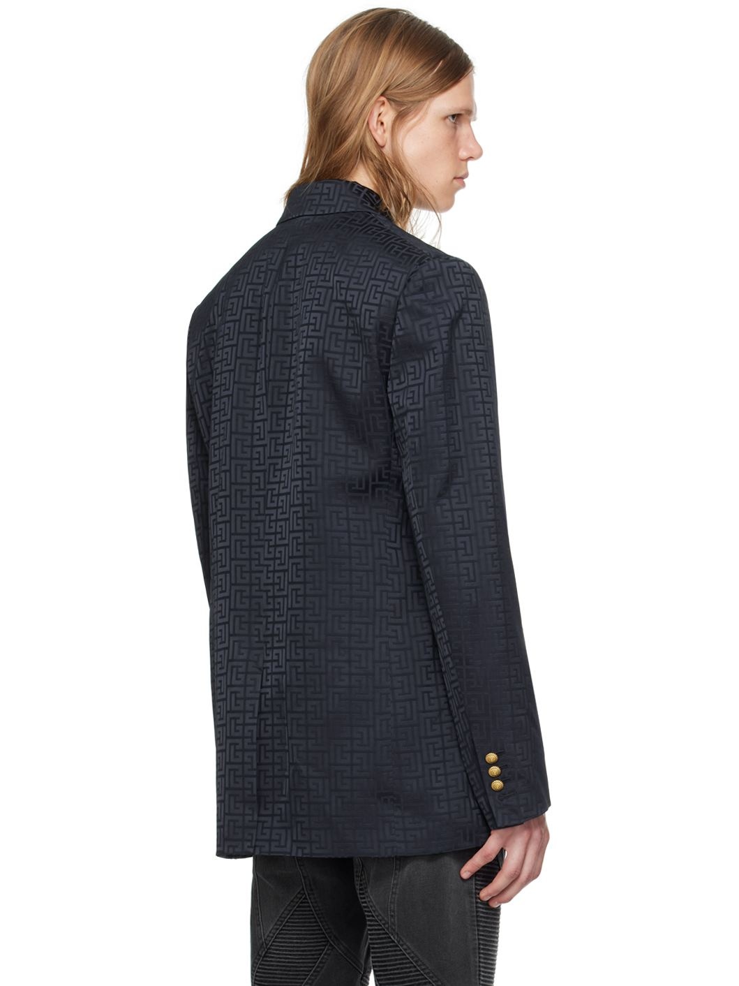 Navy PB Labyrinth Blazer - 3