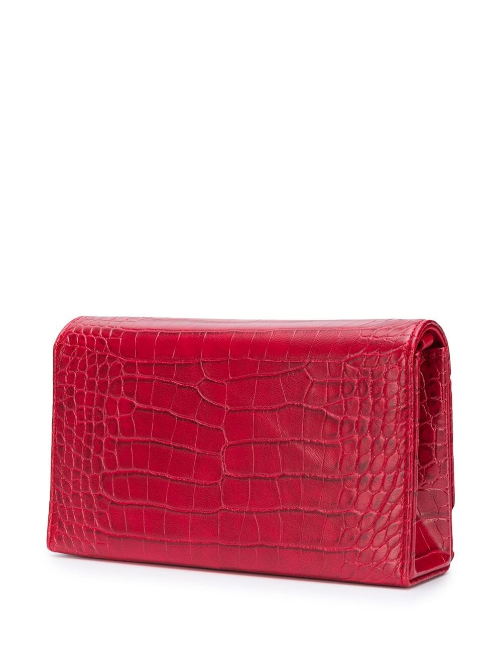 croco-effect crossbody bag - 3