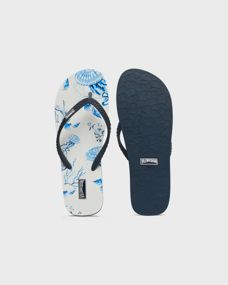 Women Flip Flops Medusa and Shells 1