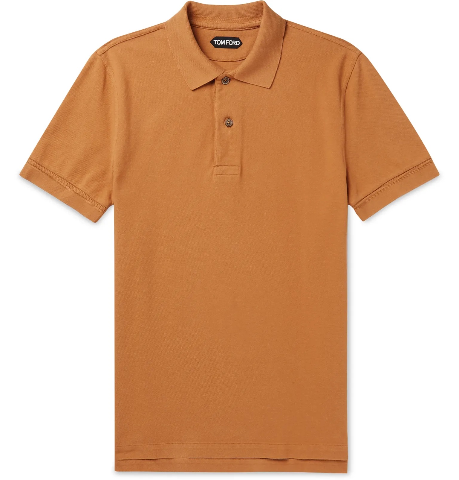 Slim-Fit Cotton-Piqué Polo Shirt - 1