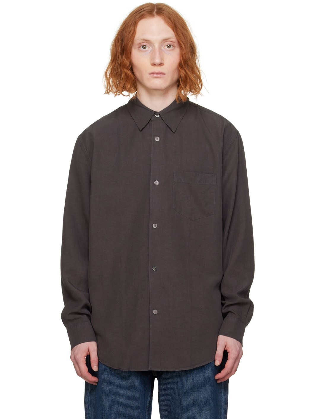 Gray Initial Shirt - 1