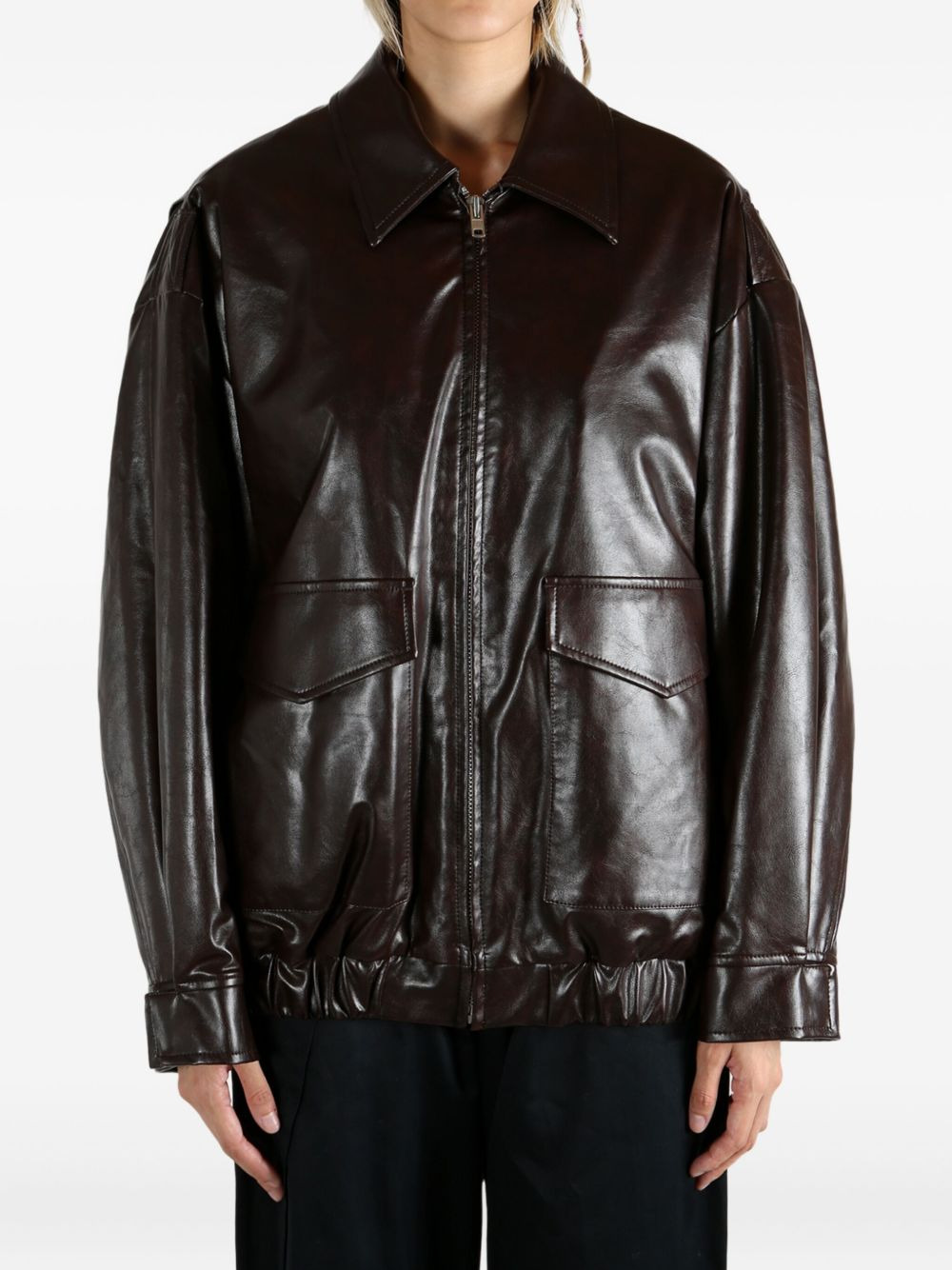 flap-pockets jacket - 2