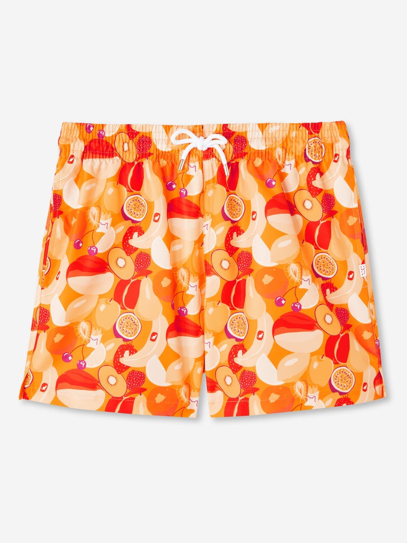 Men's Short Swim Shorts Maui 43 Orange - 1