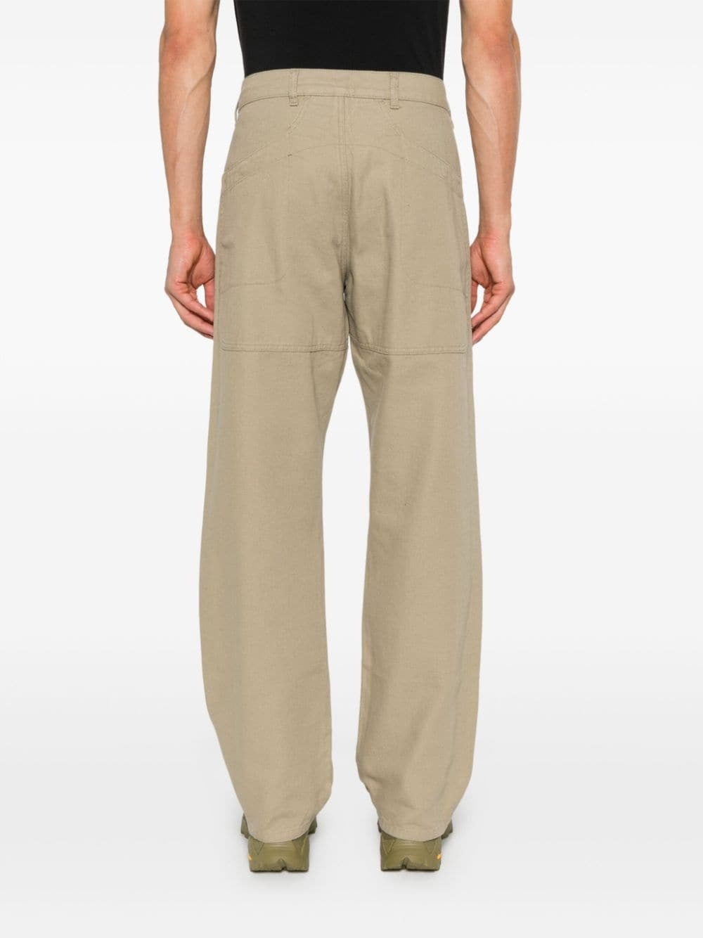 canvas cotton trousers - 4