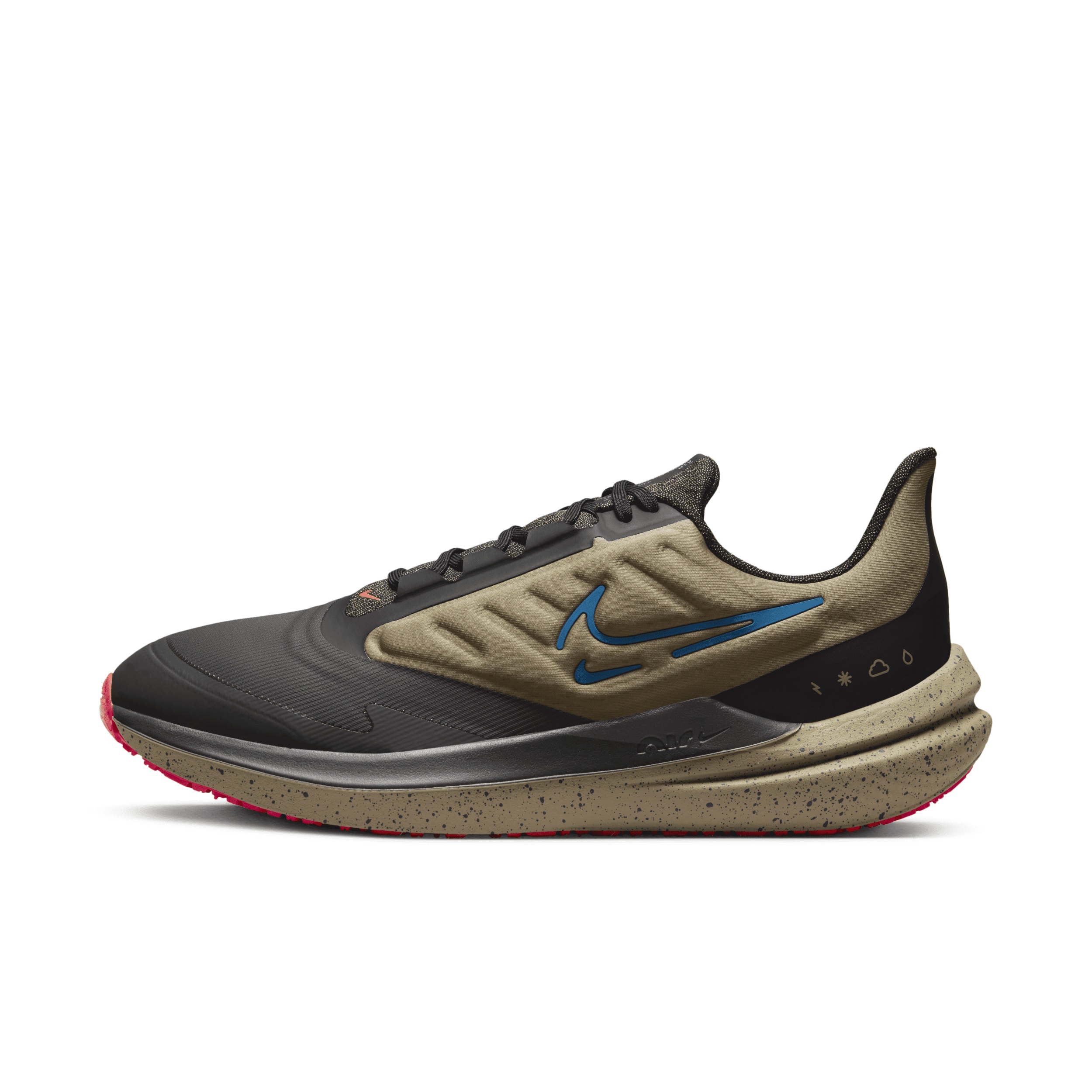 Nike Nike Men's Winflo 9 Shield Weatherized Road Running Shoes | REVERSIBLE