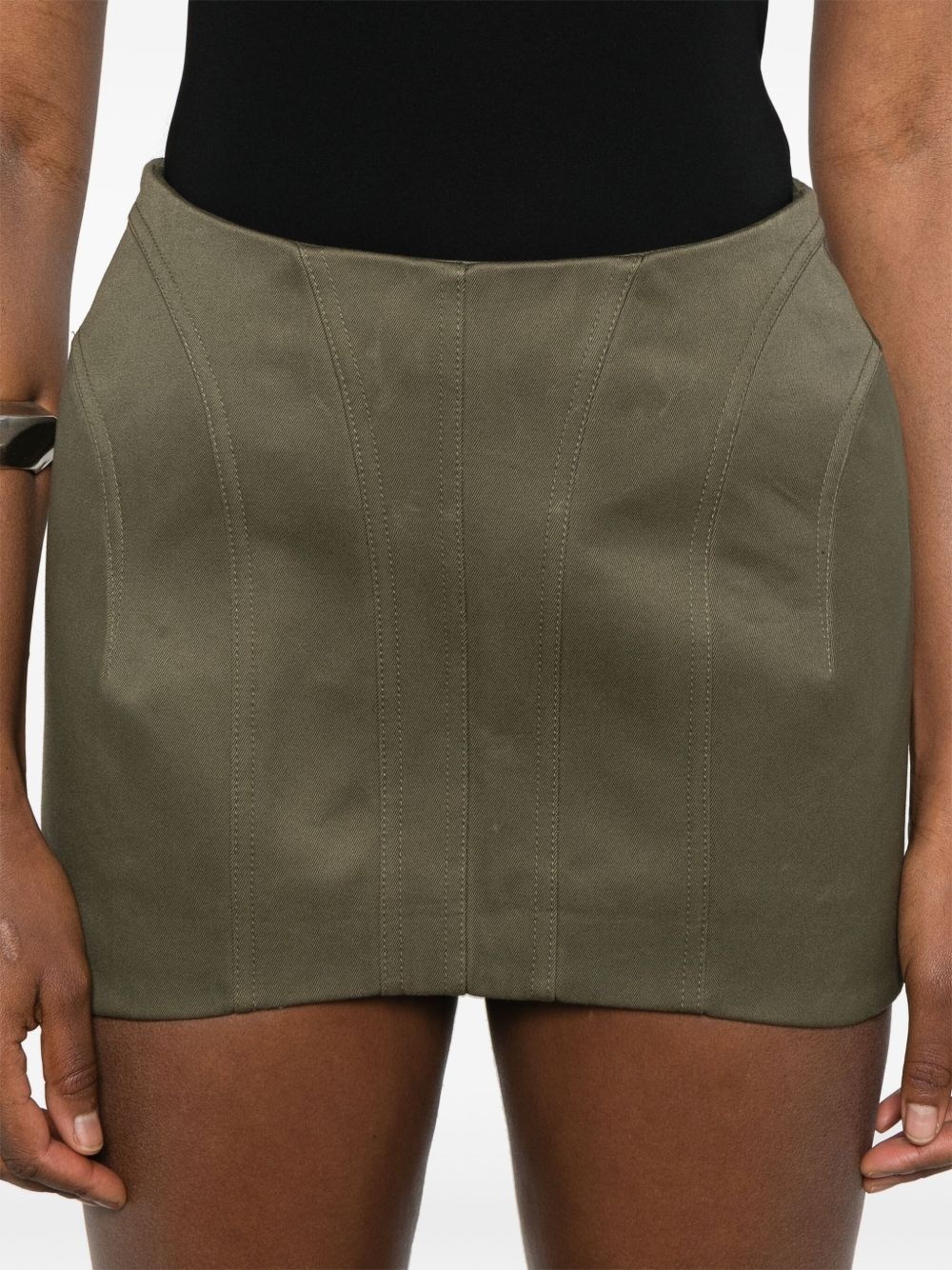 tailored mini skirt - 5