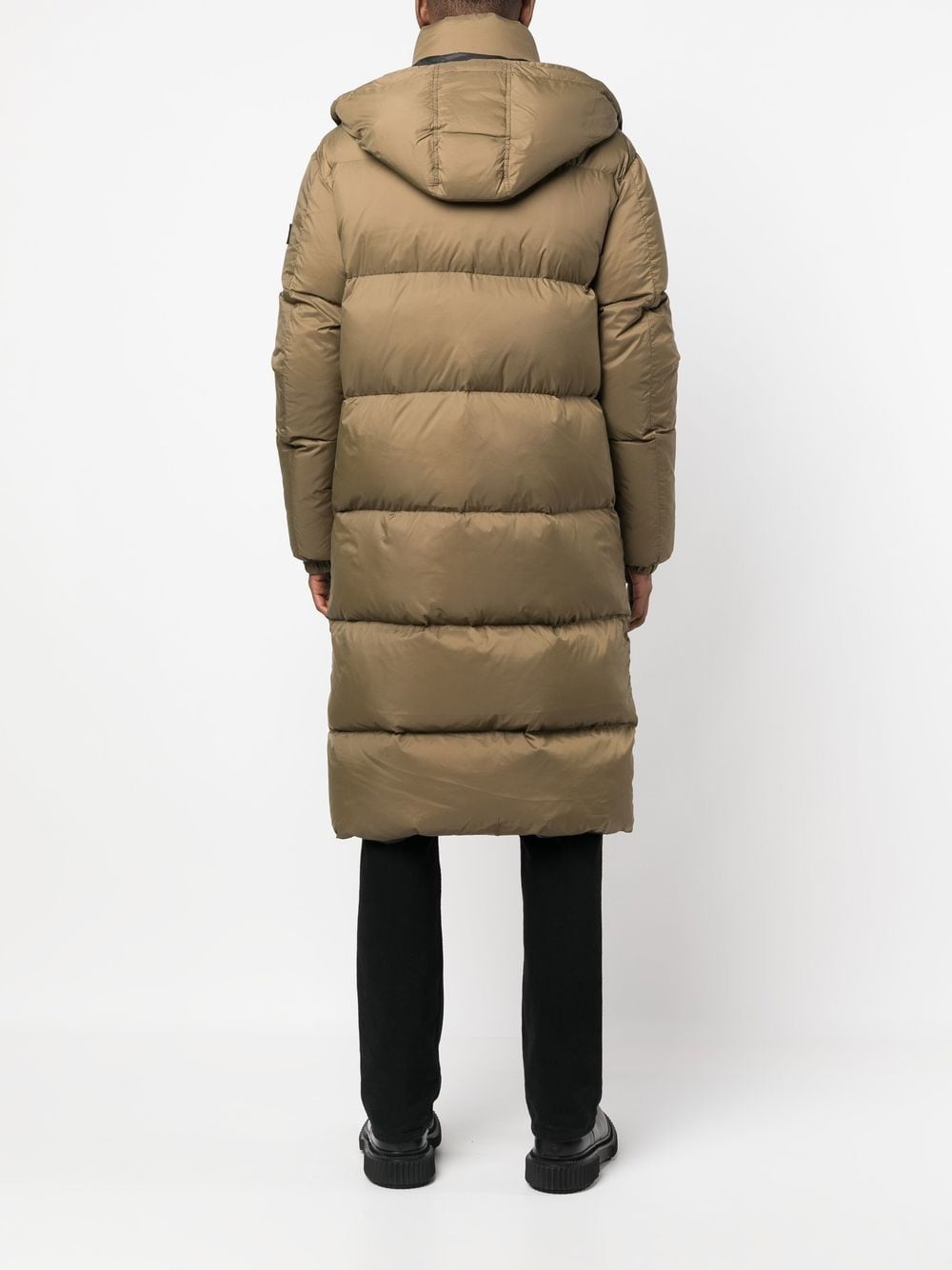 long down-padded coat - 4