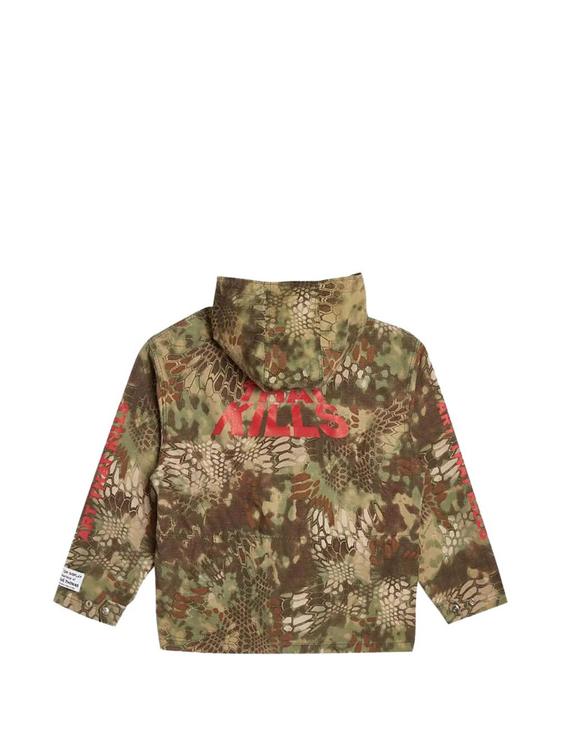 GALLERY DEPT. camouflage-print hoodie outlook