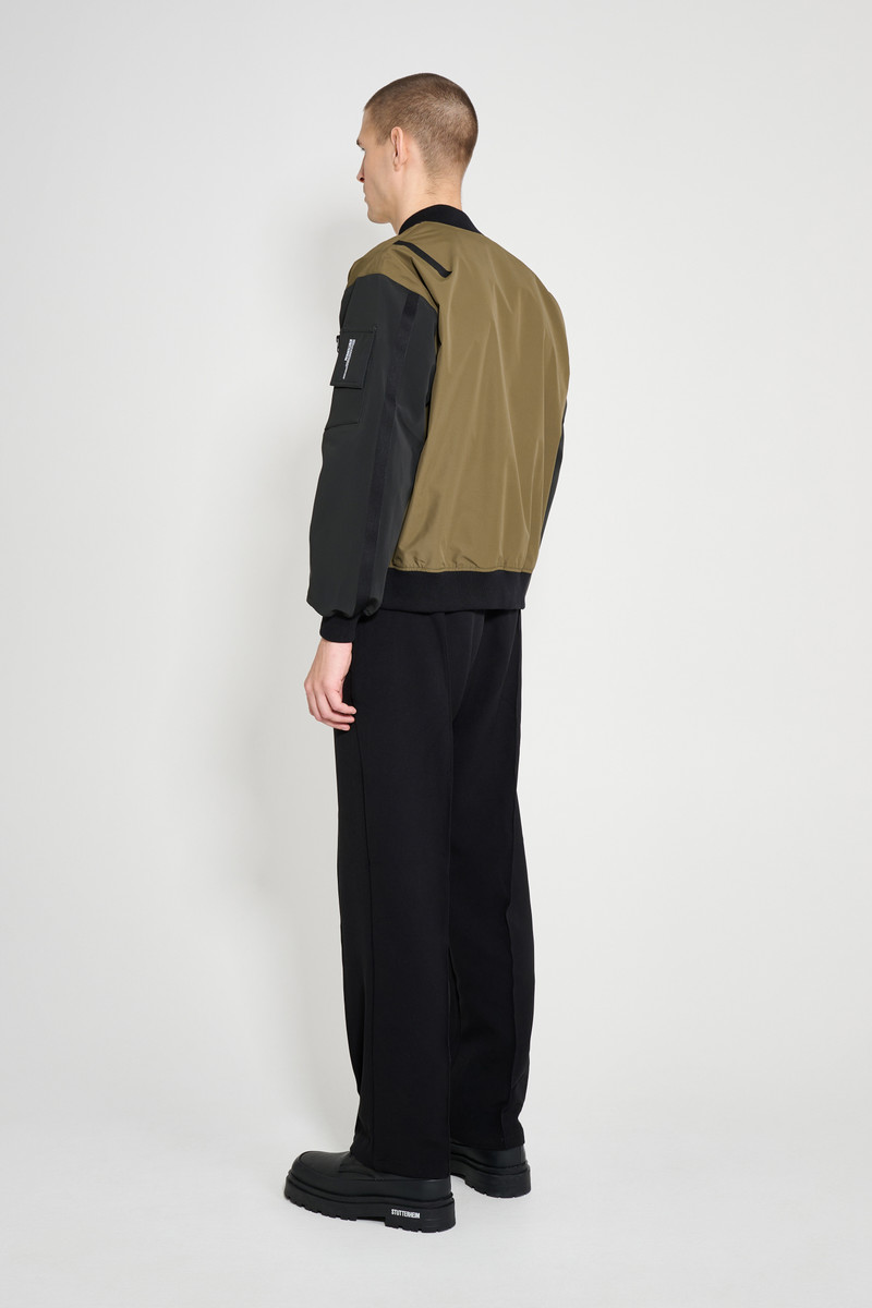 Bredsand Zip Bomber Jacket Green 3