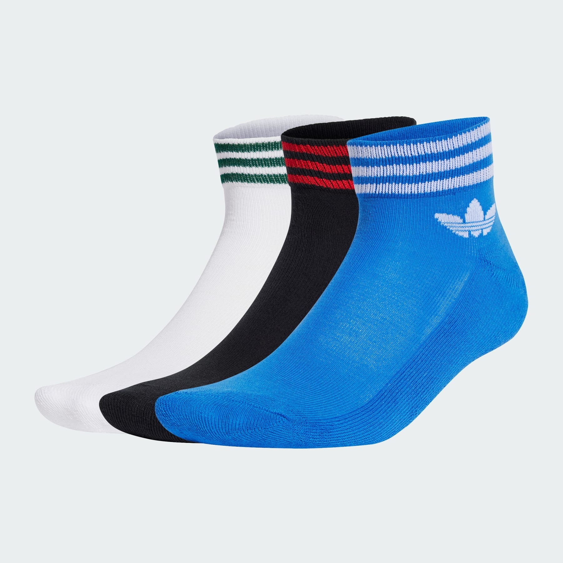 Island Club Trefoil Ankle Socks 3 Pairs - 1