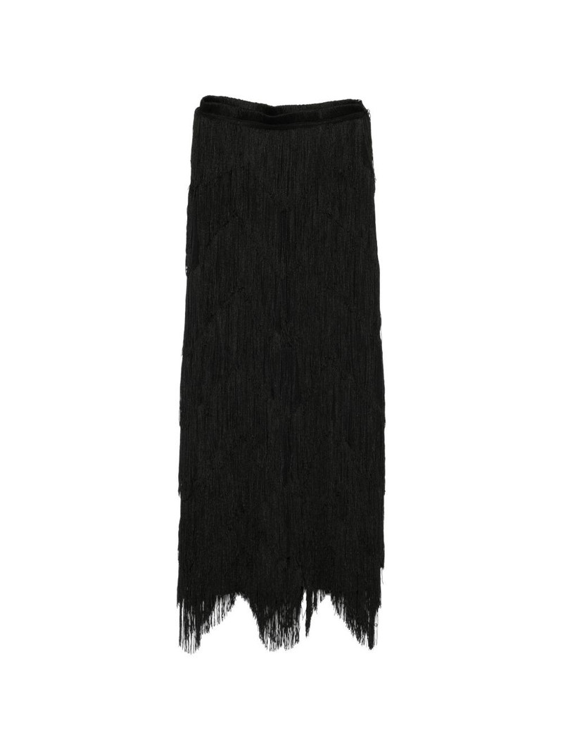fringed maxi skirt 1