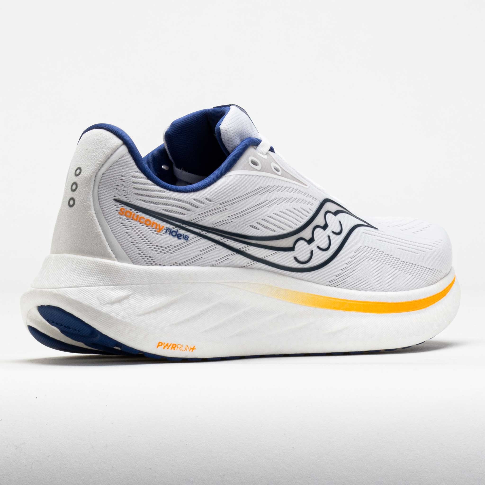 Saucony Ride 18 Men's White/Azurite - 6