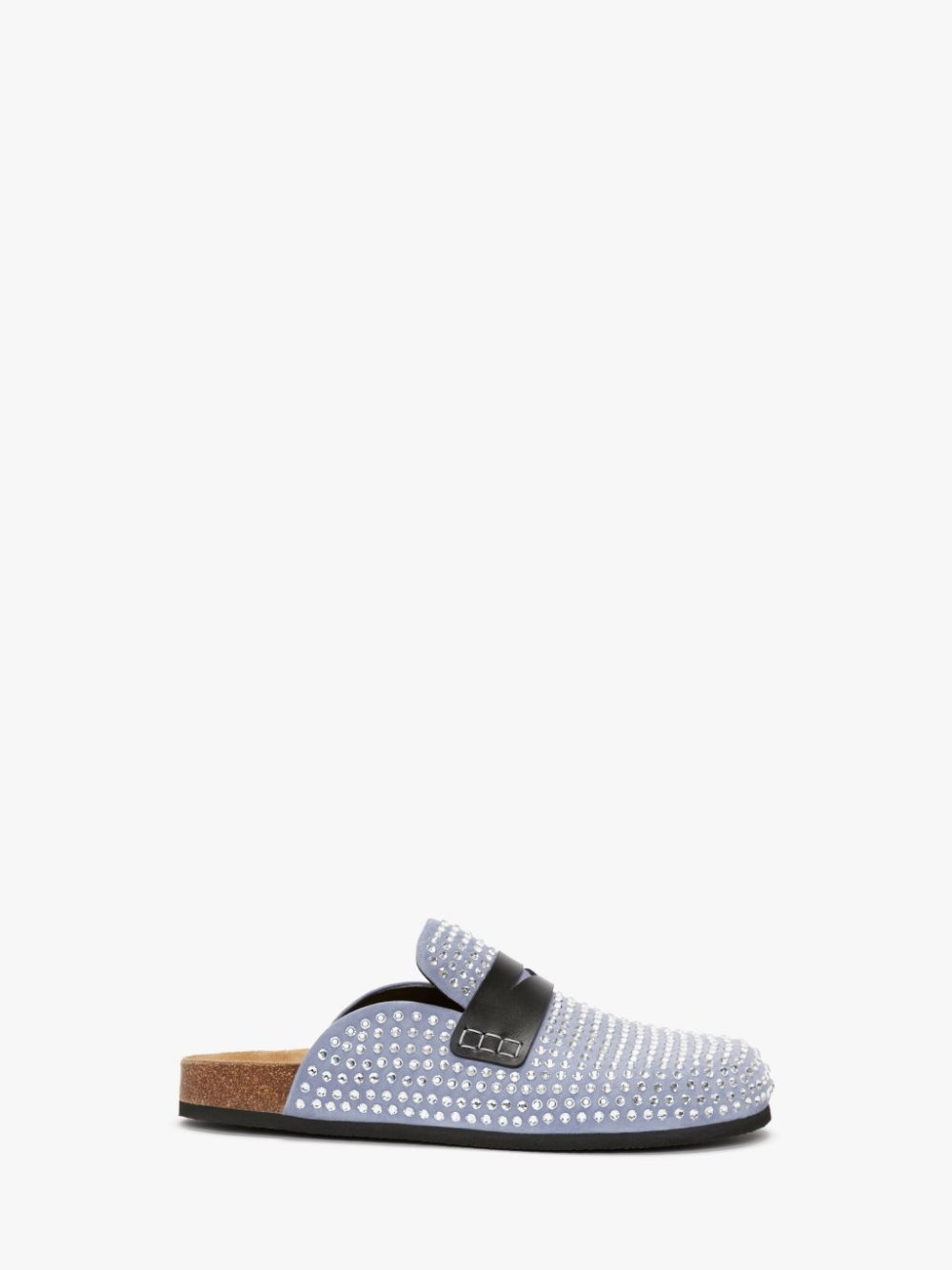 CRYSTAL LOAFER MULES - 1