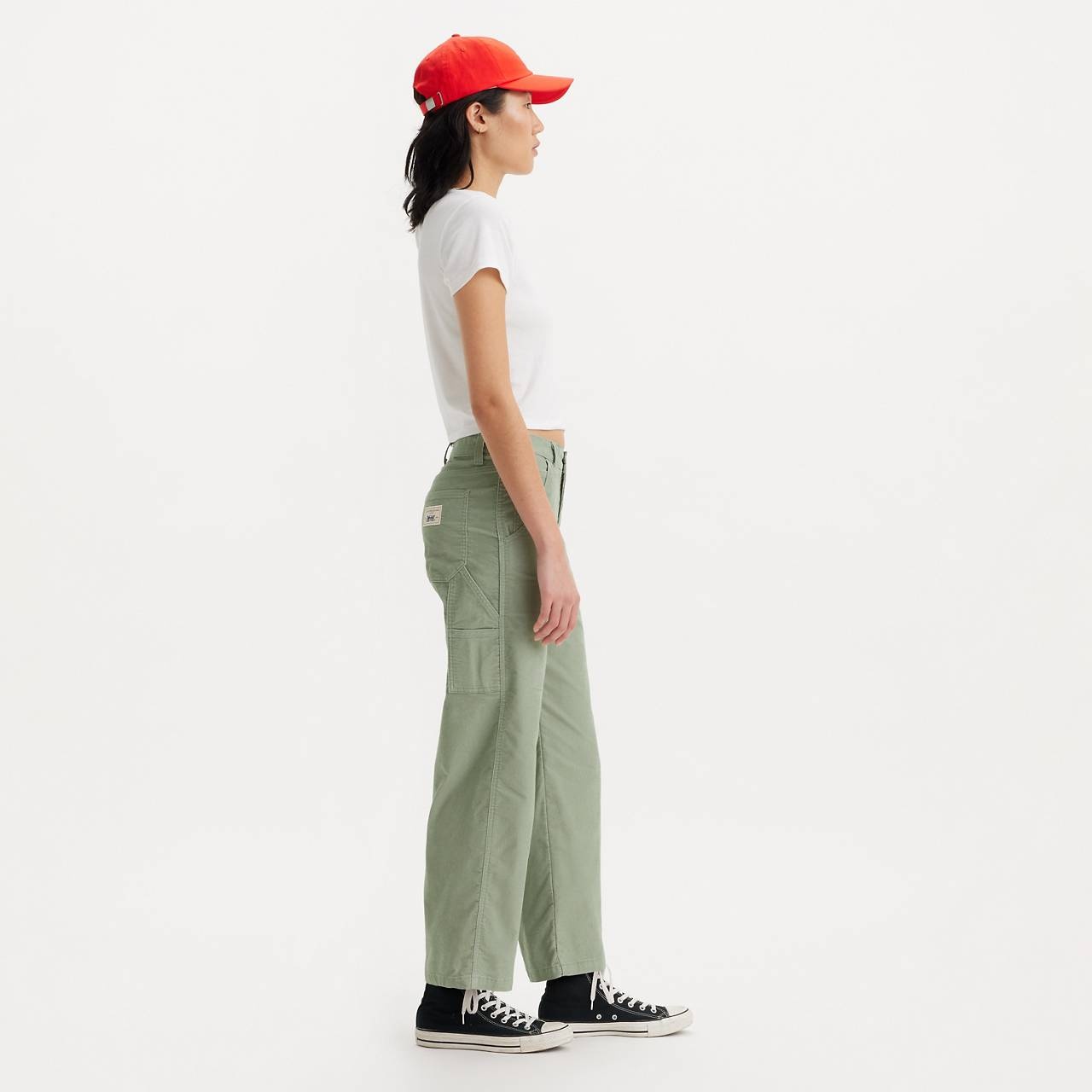 BAGGY CARPENTER LIGHTWEIGHT CORDUROY WOMEN'S PANTS - 5