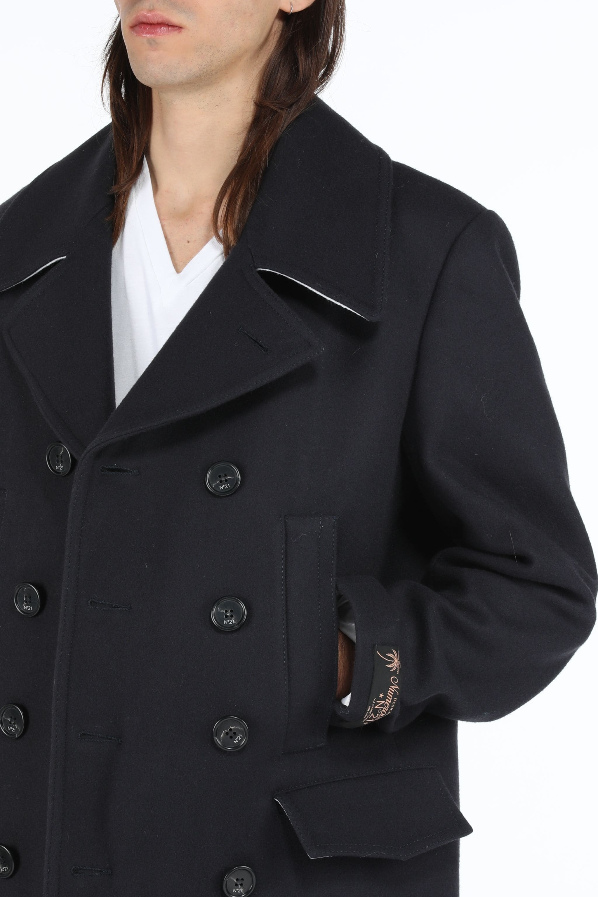LOGO-PATCH PEACOAT - 5