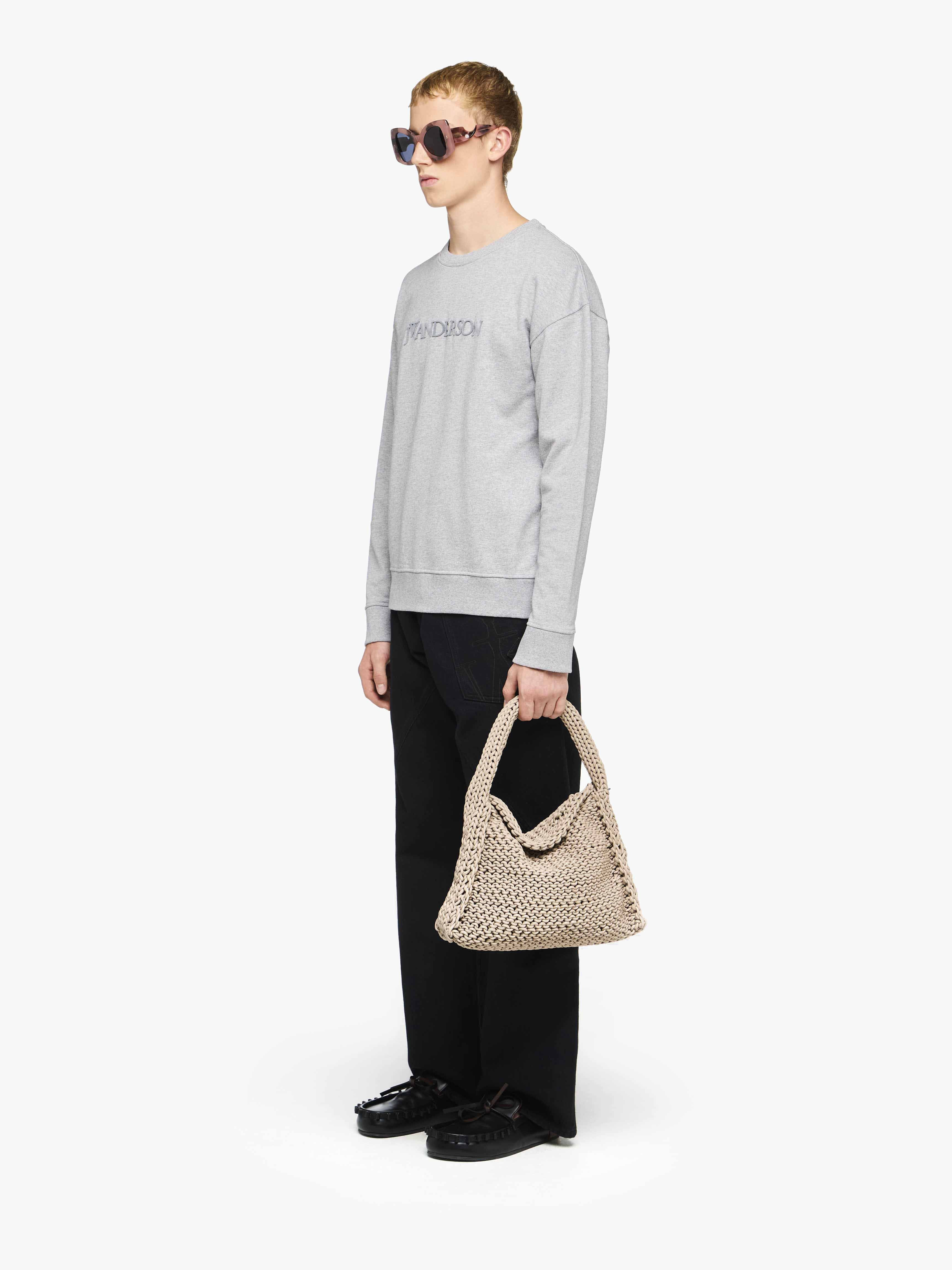 LOGO EMBROIDERY SWEATSHIRT - 4