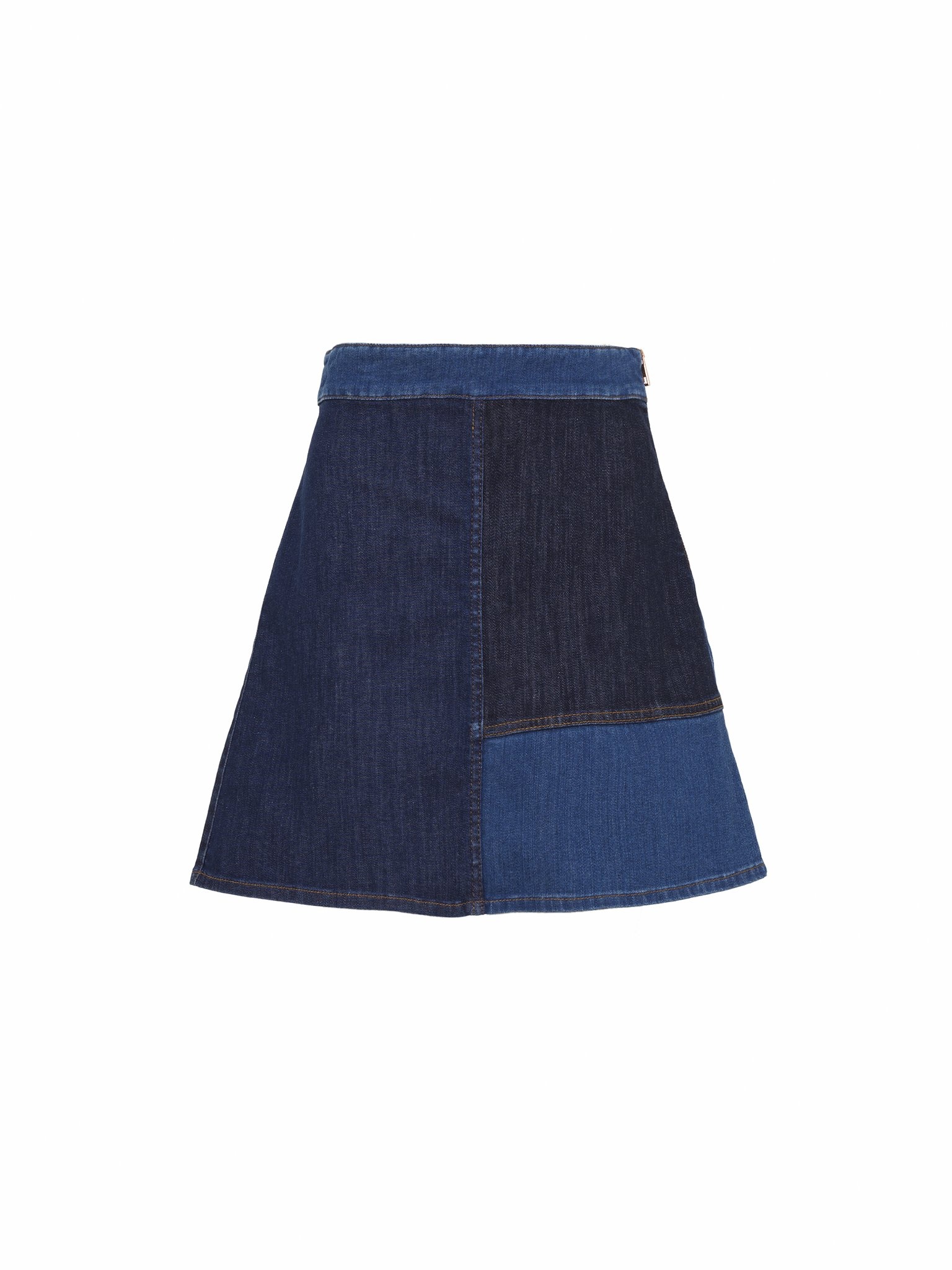DENIM MINI SKIRT - 1