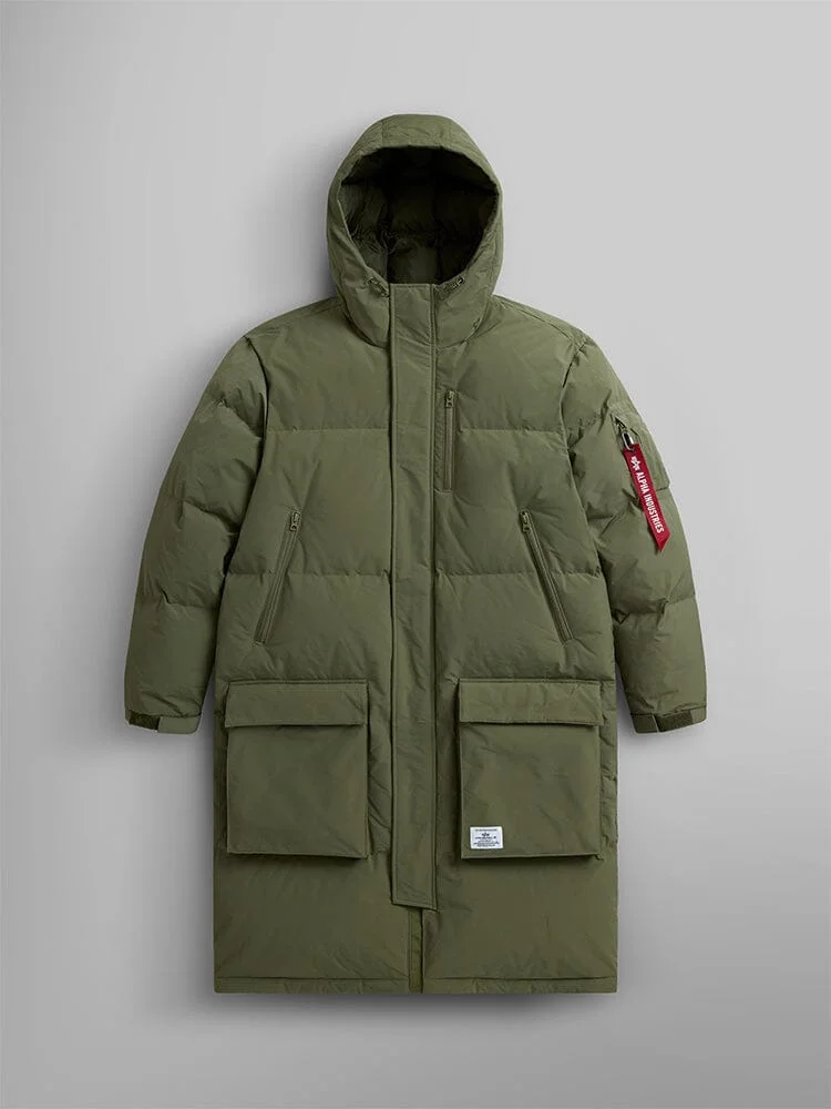 LONG PUFFER PARKA - 1