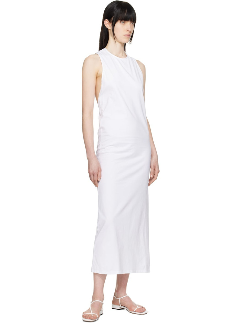 Loulou de Saison White Rayna Midi Dress outlook