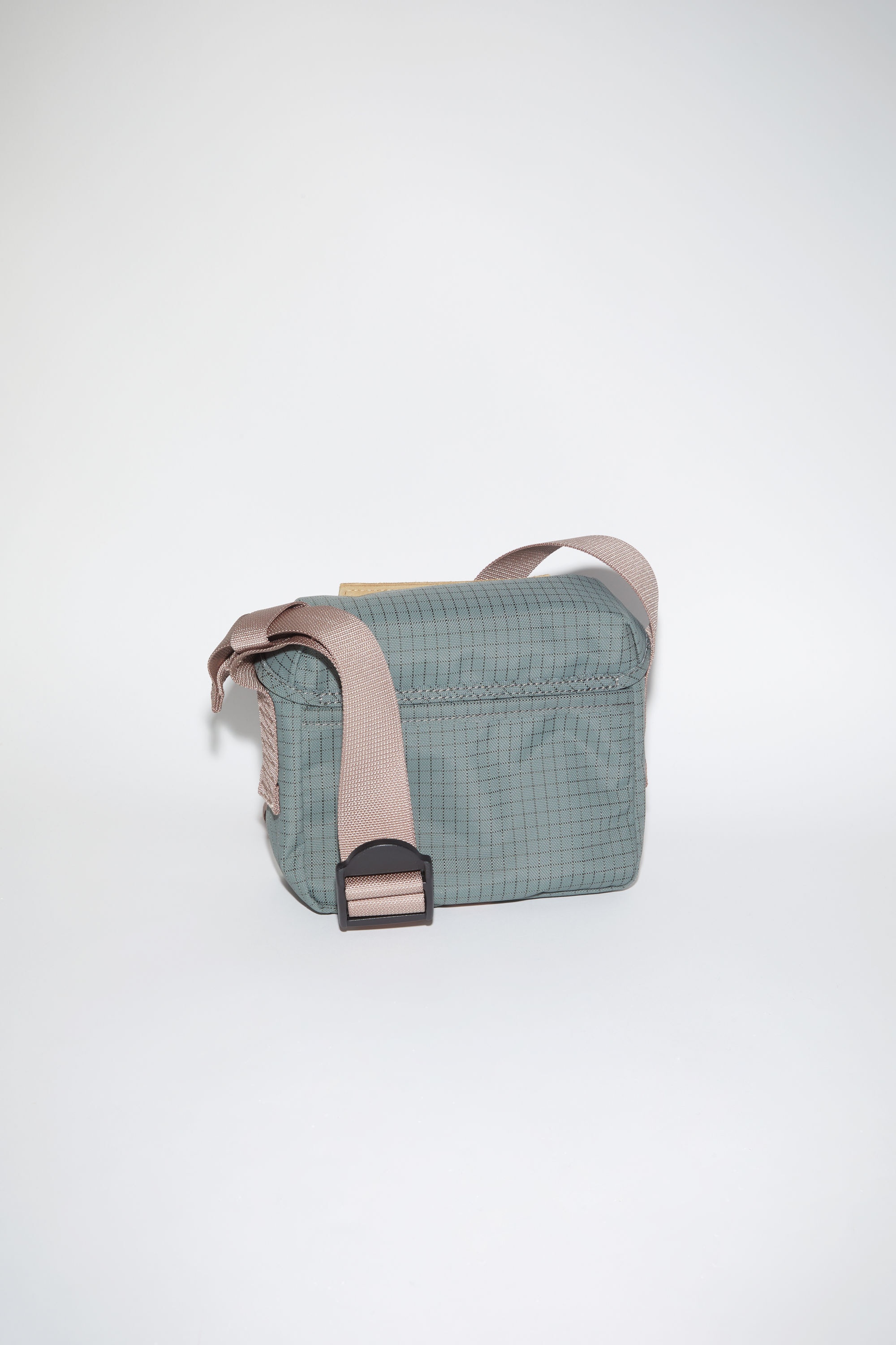 Mini messenger bag - Dark grey/old pink - 3