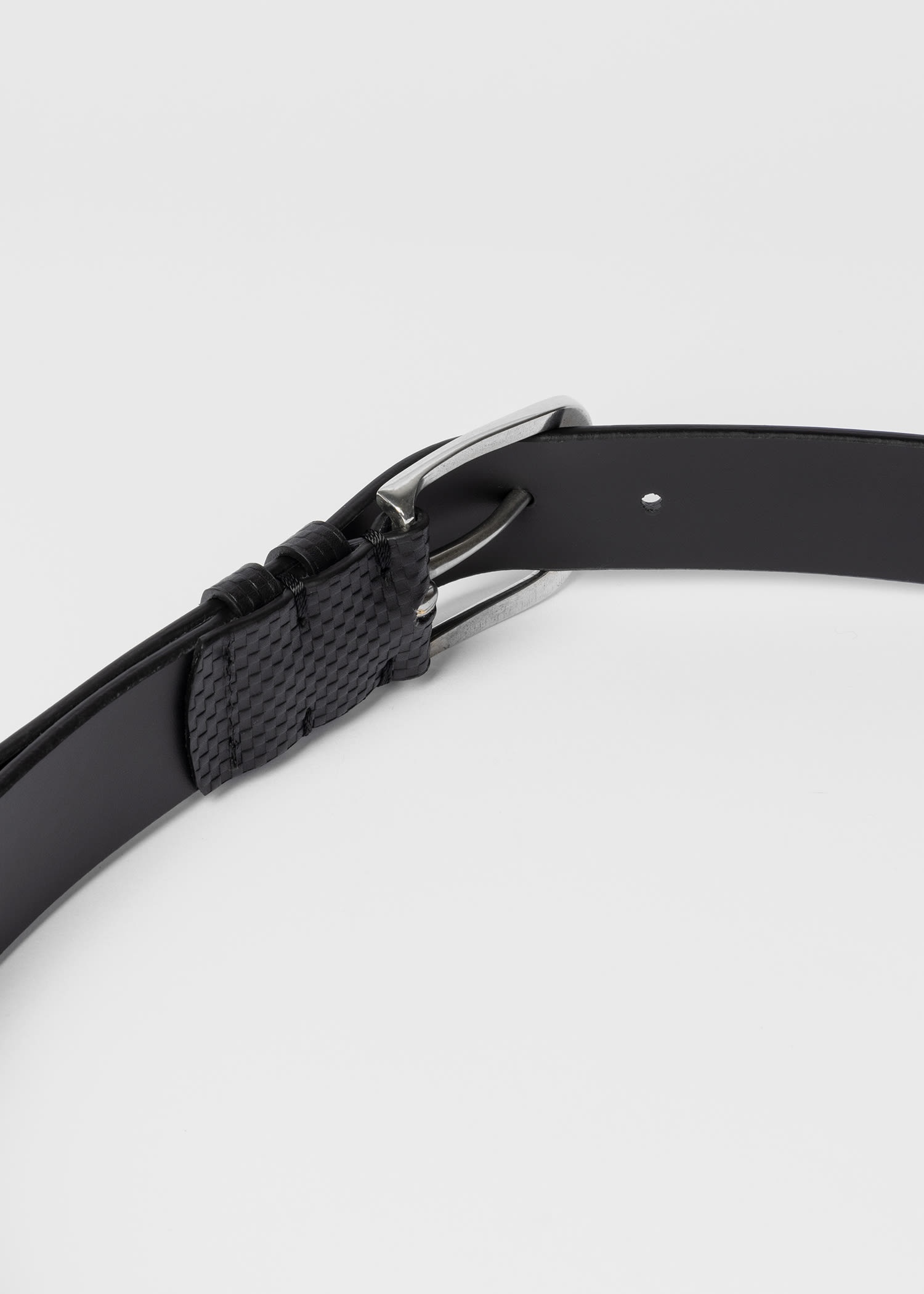 Leather Embossed Belt - 4