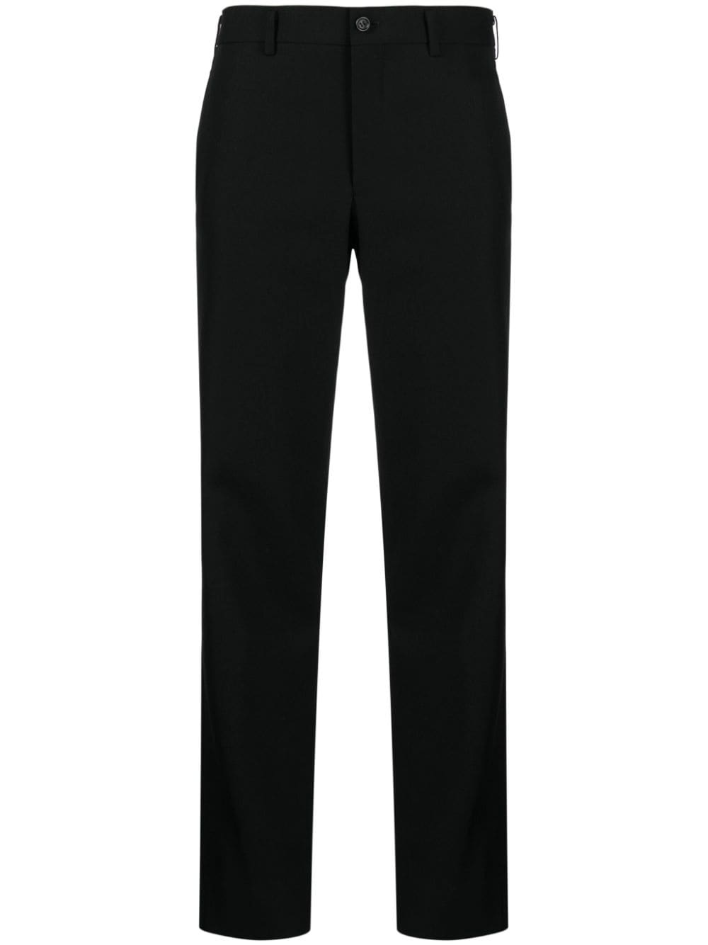 straight-leg tailored trousers - 1