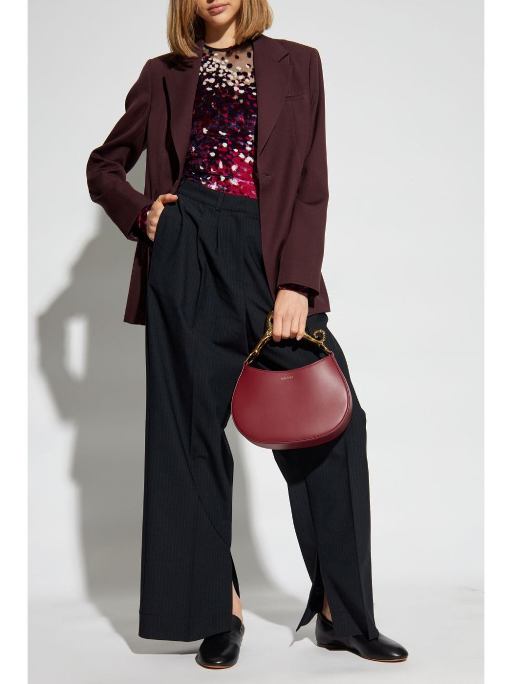 tied-waist blazer - 2