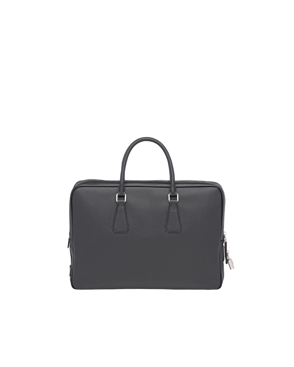 Saffiano Leather Briefcase - 4