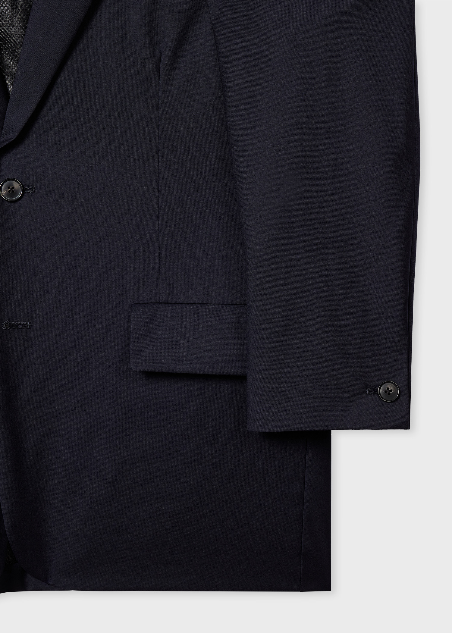 Navy 'Storm System' Technical Wool Blazer - 3