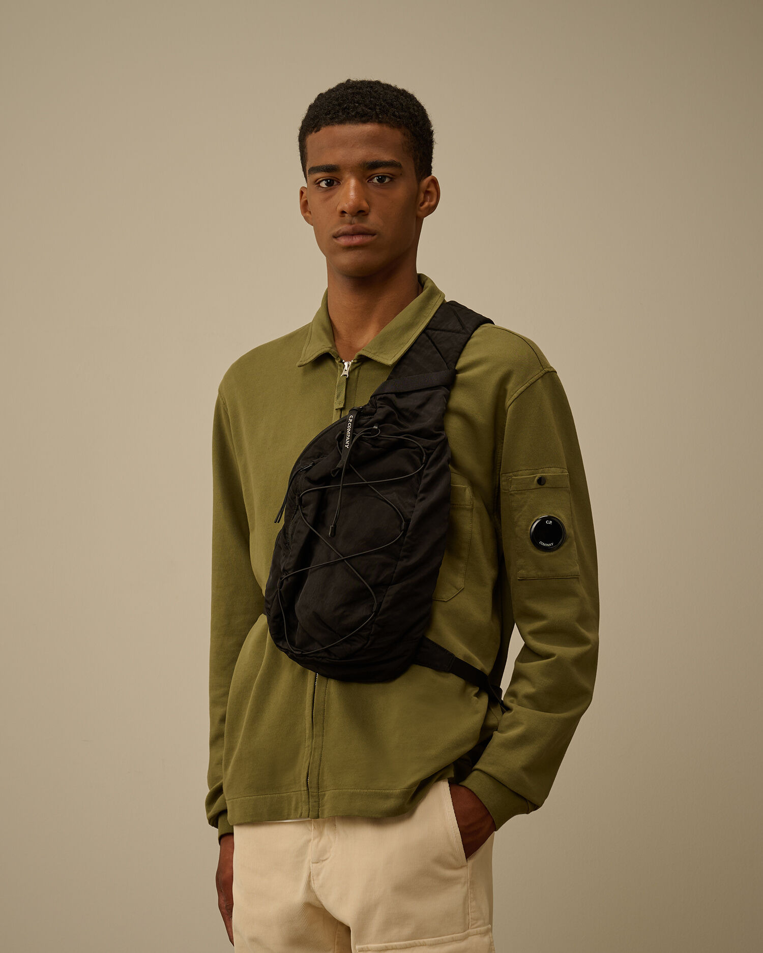 Nylon B Lens Crossbody Rucksack - 2