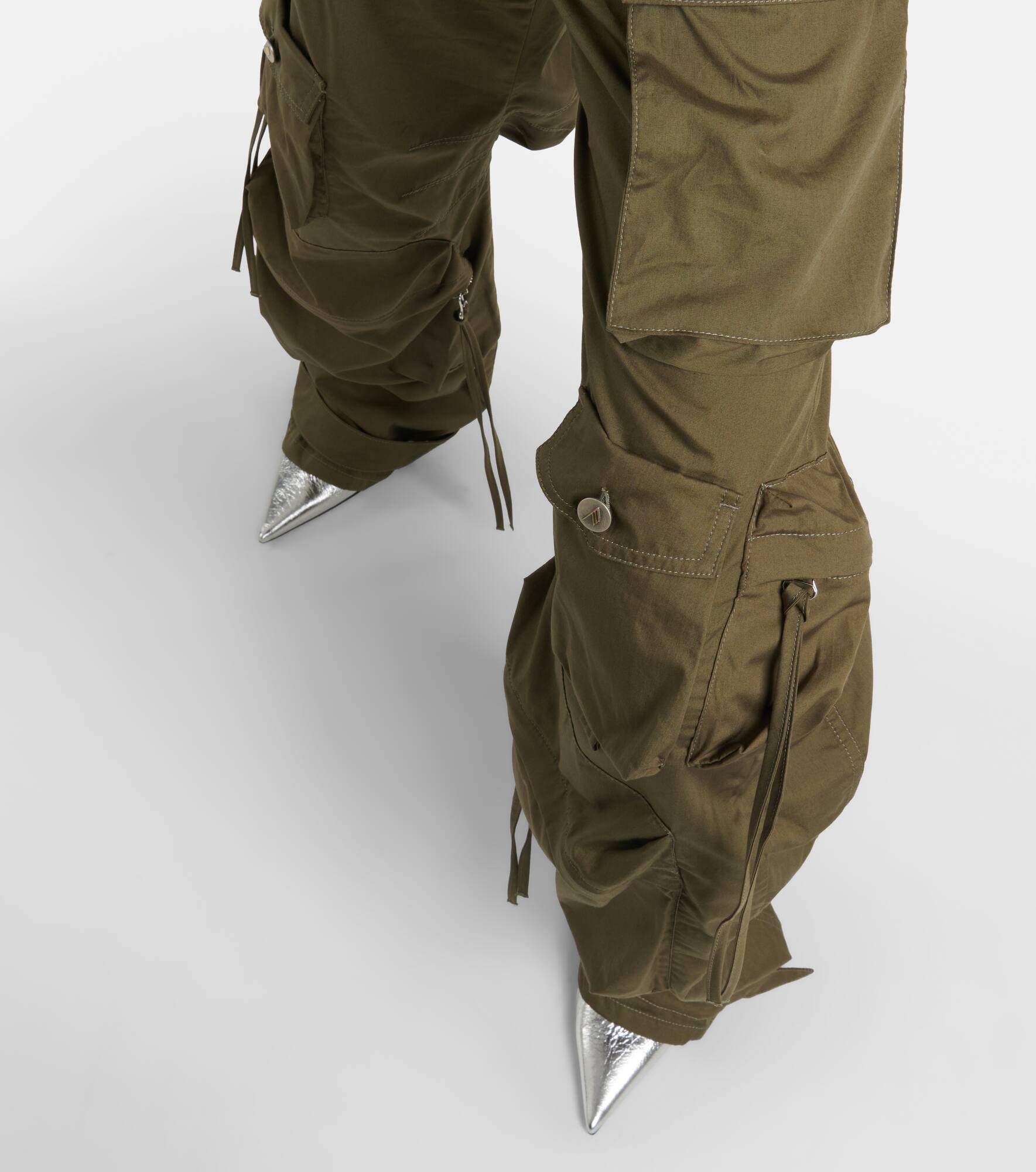 Fern cotton poplin cargo pants - 5